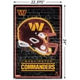 thumbnail image 2 of NFL Washington Commanders - Neon Helmet 23 Wall Poster, 22.375" x 34", 2 of 4