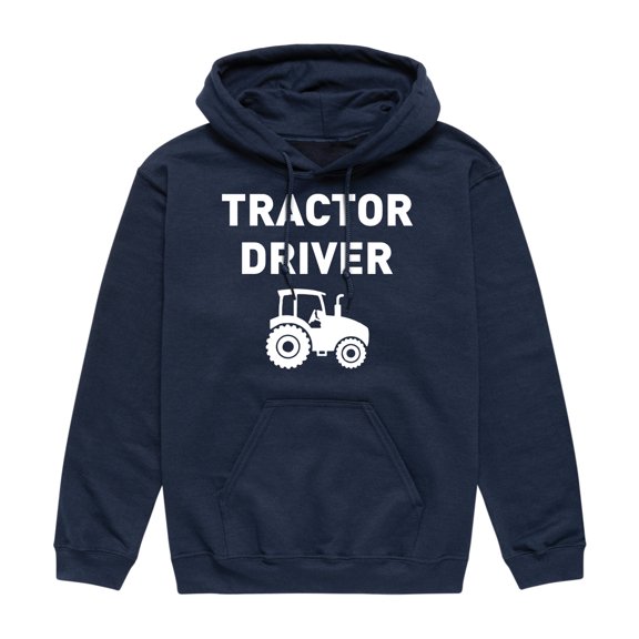 Instant Message - Tractor Driver - Men's Pullover Hooded Fleece Sweatshirt
