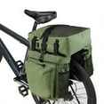 thumbnail image 3 of Bolsa para Asiento Trasero de Bicicleta Naiovety 3 en 1 Negro, 3 of 6