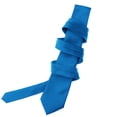 thumbnail image 3 of Mens Solid Peacock Ties Necktie, 3 of 5