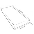 thumbnail image 3 of fastboy Waterproof PU Leather Sofa Seat Cushion Cover Protector Coffee_2 Seater, 3 of 8