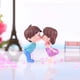 thumbnail image 1 of Xihbxyly Artículos Por Menos de 10 Dólares. 2 Piezas de Adorno, Paisaje de Musgo, Linda Combinación de Muñecas de Pareja Besándose, 1 of 1