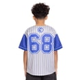 thumbnail image 6 of Hot Wheels Boys Graphic Baseball Button Down Jersey with Short Sleeves, Sizes 4-12, 6 of 8