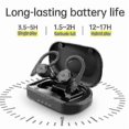thumbnail image 4 of 20 Hours Playtime Swimming Waterproof Bluetooth Headphones Dual Wear Sports Wireless Headphones Tws Ipx7 Earbuds Stereo, 4 of 4