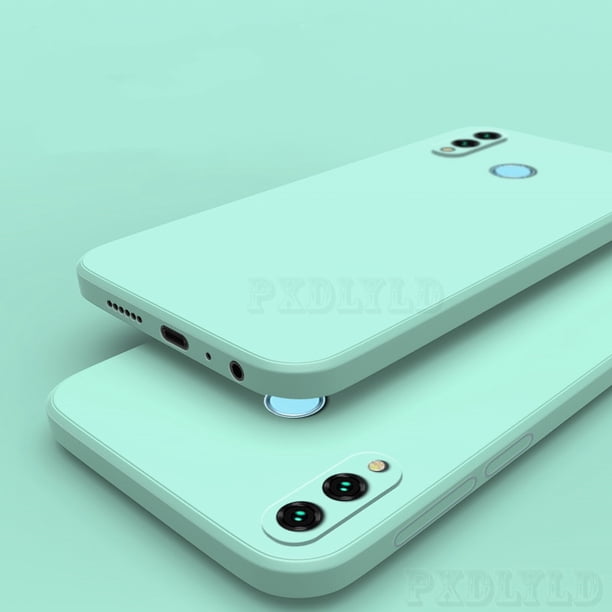 Funda de teléfono de silicona con marco cuadrado a la moda para Huawei Honor 8X 9X Play 9 10 20 Lite 10i 20s 20e 50 30i 30 Pro V10 V20 Tan Jianjun unisex