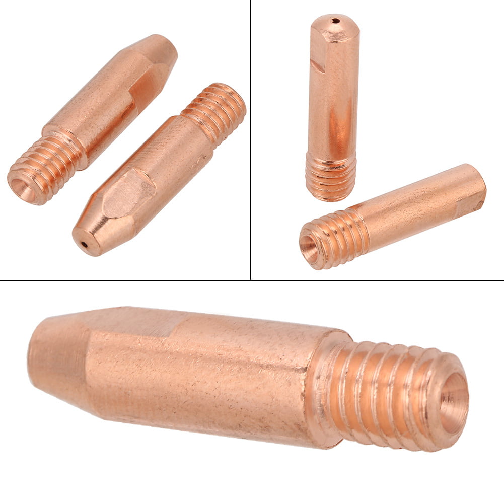 20Pcs Brand New High Temperature Welding Torch Contact Tip Contact Tip 1.2 Sturdy Corrosion for MAG Welding Torch Factory Miller Home 