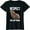 Black, variant on Respect The Capybara Funny Rodent Capibara Photo T-Shirt