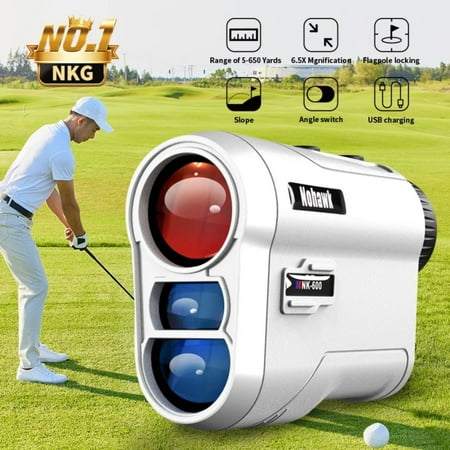 NOHAWK Golf Laser Rangefinder USB Rechargeable with Slope Compensation For Golfer Range Finder Hunting Monocular