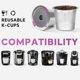 thumbnail image 5 of Reusable K-Cups for , Stainless Steel Reusable Coffee Pods, Single K-Cups for 2.0 and 1.0 Coffee Makers, 5 of 5