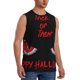 thumbnail image 2 of Balery Happy Halloween2 Camisetas sin mangas para hombre, absorbe la humedad y protege contra el mal olor.-Large, 2 of 7