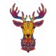 thumbnail image 1 of Rompecabezas de madera con forma de lobo, león, animal extraterrestre, rompecabezas de madera irregular, rompecabezas de juguete, 1 of 4