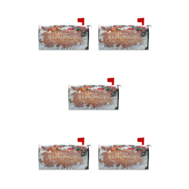 Wweixi Durable Oxford Box Cover For Letter Box 2118in Size Gifts Cloth Harvest Mailbox Cover Post Box YTYH2309075 5Set