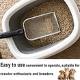 thumbnail image 7 of Cat Litter Scoop - Long Handle Scooper, Rustproof Stainless Steel Mesh, Non-Slip Grip, Deep Shovel Sifter for All Litter Types, Easy Clean Kitty Waste Litter for Litter Box, 7 of 7