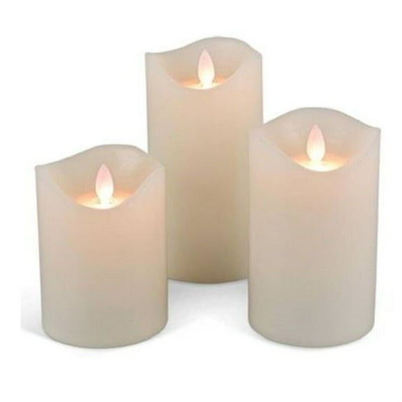 Set of 3 Battery-operated Candles