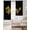 Yellow, variant on Dragon Flames Black Out Curtains 63 Inch Long, Room Darkening Draperies Curtains Panels, Orange Dragons Abstract Modern Art Thermal Insulated Curtain for Bedroom Living Room 52"x63" 2 Panels