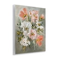 thumbnail image 3 of Stupell Industries Peachy Flowers on Grey Wall Plaque Art design by Annie Quigley, 14 x 11, 3 of 7