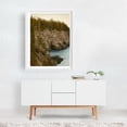 thumbnail image 2 of Cutler Coast 02 - Cutler Maine Photography Coast Forest Nature Landscape Ocean Scenic Rustic White Framed Wall Art Print 8 x 10 inches, 2 of 3