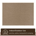 thumbnail image 4 of Well Woven 8' x 10' Natural Geometric Outdoor Rug, 4 of 8