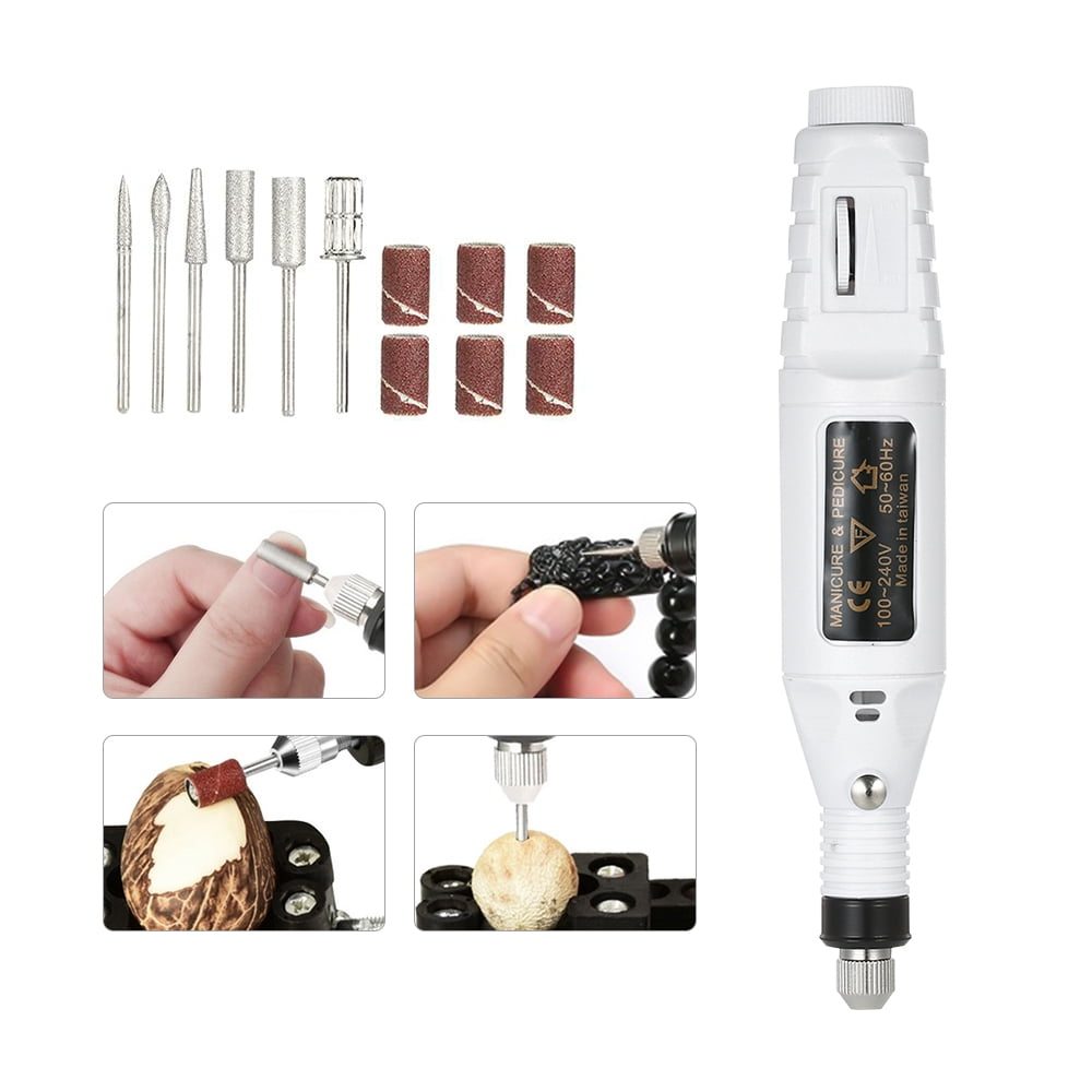 GOXAWEE Mini 110V/220V Power Tools Electric Mini Drill Rotary Grinder DIY  Drill Polishing Machine with 4/95/118/169 Pcs Rotary Tools Accessories for