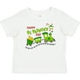 thumbnail image 3 of Inktastic Happy St. Patrick's Day Shamrock Train Boys or Girls Baby T-Shirt, 3 of 5