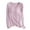 Pink, variant on Women's Solid Modal Cotton Pullover Shirt Built in Bra Scoop Neck Long Sleeve Soft Breathable Underwear Top Stretchy Tee Shirt for Fall Winter