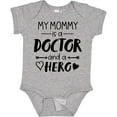 thumbnail image 3 of Inktastic My Mommy is a Doctor and a Hero Boys or Girls Baby Bodysuit, 3 of 5