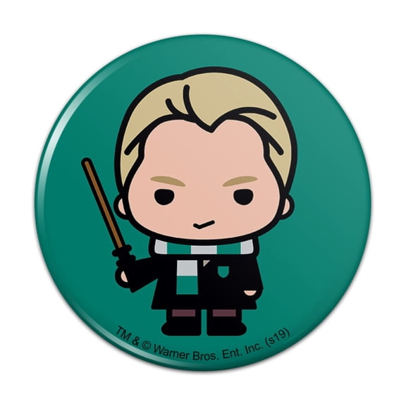 Harry Potter Draco Cute Chibi Character Kitchen Refrigerator Locker Button Magnet