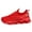 Red, variant on Womens Air Running Shoes Knit Breathable Cushion Fashion Sneakers Athletic Walking Tennis Shoes