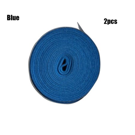 1/2/3pcs High quality Fishing Rod Tapes Outdoor sport Equipment Sports Safety accessories Dry Tennis Racket Racquet Vibration Sweatband Sweat Absorbed Wrap Overgrip Wraps BLUE 2PCS