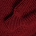 thumbnail image 7 of Odeerbi Sweaters For Women Fall Winter Sweaters Turtleneck Sweater Trendy Solid Long Sleeve Pullove 2025 Casual Tops Burgundy, 7 of 7