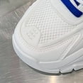 thumbnail image 3 of Zapatos para caminar zapatillas de zapatillas de cordón de cordones de cordón transpirable para mujeres (36) blanco, 3 of 6
