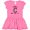 Raspberry with Polka Dots, variant on Inktastic Letter C Monogram Tribal Arrow Gift Baby Girl Dress