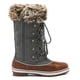 thumbnail image 2 of Dream Pairs Botas de nieve cálidas de invierno para mujer Botas de nieve informales impermeables a media pantorrilla para exteriores RIVER_1 Dream Pairs MAINE, 2 of 5