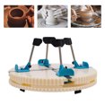 thumbnail image 3 of Pottery Machine Turntable Clamp, Adjustable Pottery Machine Turntable Clamp with 4 Support, Pottery Trimming Turntable Sculpting Clamp Repair Tool fit for Ceramic Beginners Professionals, 3 of 22