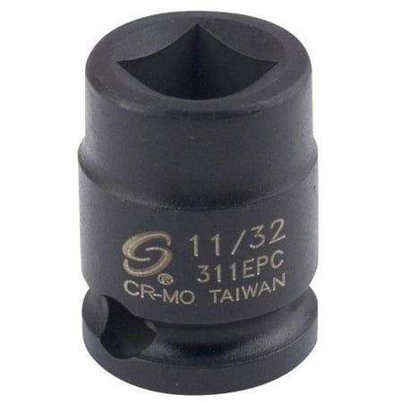 

Sunex Tools 311EPC - 3/8 Drive 11/32 Female Pipe Plug Socket