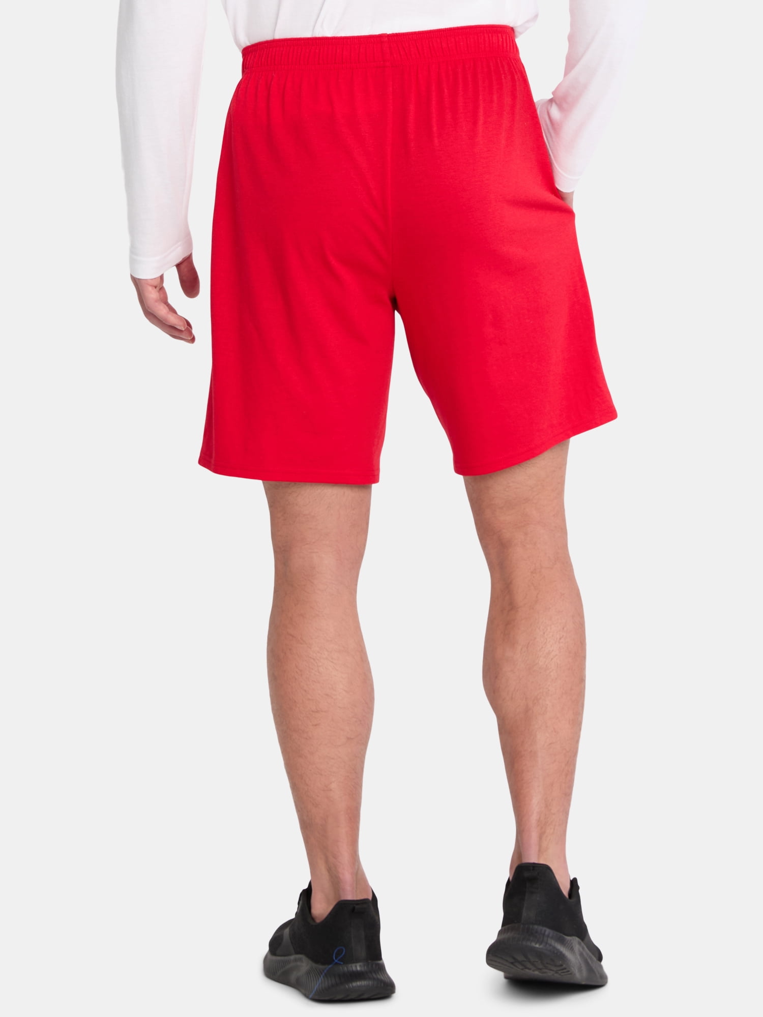 Athletic Works Men's and Big Men's Tri-Blend Active Shorts, 7" Inseam, Sizes XS-5XL