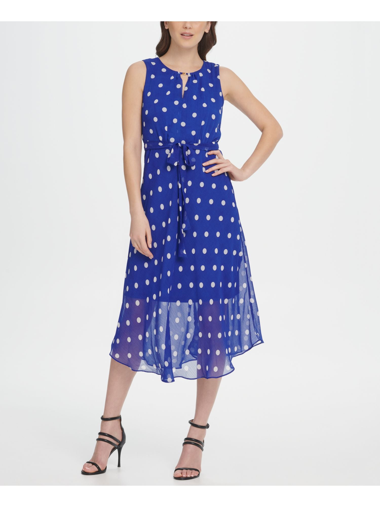 dkny blue dress