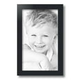 thumbnail image 2 of ArtToFrames 9" x 15" Black Satin Picture Frame, 9x15 inch Black MDF Poster Frame (WOM-5180), 2 of 8