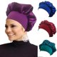 thumbnail image 2 of Gorro de quimioterapia para mujer con ala ancha y costuras de tela muy elástica, gorro de ducha para el cuidado del cabello, gorro para la cabeza con protección para las orejas, gorro para dormir,, 2 of 6