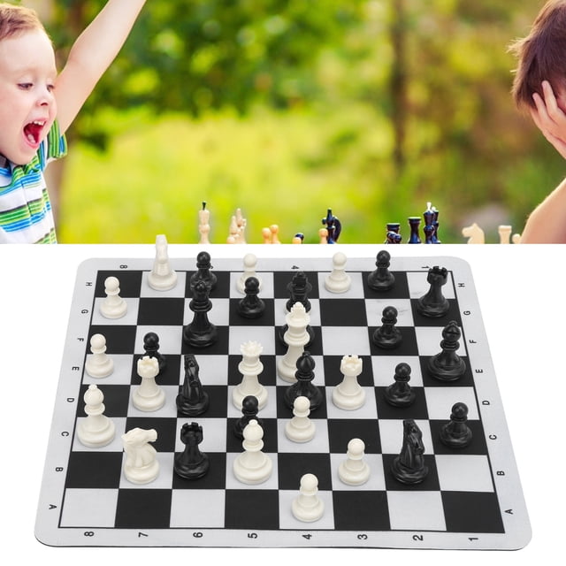 International Standard Chess Competition King, Compact Shape International Standard Chess Portable Quality Rubber Strong and Durable for People for Kids
