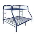 thumbnail image 3 of Home Roots Furniture 286576 60 x 78 x 54 in. Metal Tube Twin Full Bunk Bed - Red, 3 of 6