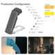 thumbnail image 3 of USB recargable Clip-on Book Light Brillo ajustable LED Night Lamp 15 Gear JShteea  El nuevo, 3 of 8