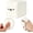 Seal 1pcs, variant on Tofu Squishies, White Cube Stress Toy, Soft Moldable Dough Fidget Block with Slow Rise Texture, Silky Squeeze Ball for Anxiety Relief, Cute Shaped Flour Dough Toys