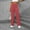 Red, variant on BUIGTTKLOP Business Causal Pants for Women High Waisted Dress Pants Straight Wide Leg Office Work Slacks