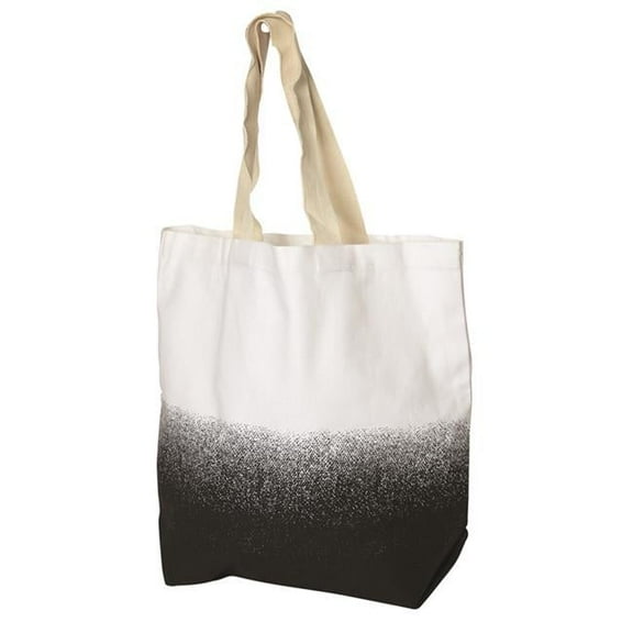 Debco E9008 Maia Cotton Bag with Gradient Print - Black