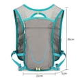 thumbnail image 3 of Uobin Lightweight Hydration Running Vest Backpack For Outdoor Sports Hiking With Water Bladder Compatible Pack, 3 of 6