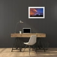 thumbnail image 3 of Grandmaison, Mike 24x17 White Modern Wood Framed Museum Art Print Titled - Canada, Alberta, Jasper NP Clouds over forest, 3 of 4