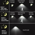thumbnail image 3 of BeesClover Outdoor USB Solar Street Light Energy Saving Remote Control Dusk to Dawn Pir Motion Sensor Lamps, 3 of 8