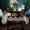 Champagne flowers, variant on 1pc Tablecloth, No-Wash PVC Material Combined with Lace, Creates a High-End Atmosphere. Coffee Table Tablecloth, Table Mat, Easy Tablecloth