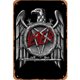 thumbnail image 1 of Placa Metal Vintage Slayer Band Pintura Hierro Rectangular Arte Del 20x30cm, 1 of 9